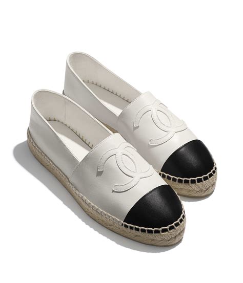 chanel espadrilles jeans|chanel espadrilles black and white.